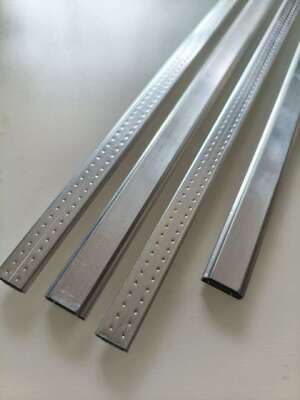 Anti-Corrosion Treatment  Aluminum Spacer Bar Energy Efficiency Aluminum Spacers For Insulating Glass Unit Windows Doors